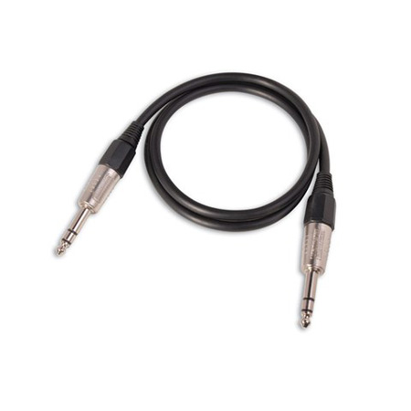 110921 Vanco Cable 1/4 3C Plug M To M 3ft