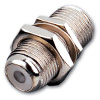 Show product details for 120005 Vanco Adapter F Type F TO F Gold