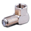 Show product details for 120011X Vanco Adapter Female to Female Right Angle Gold