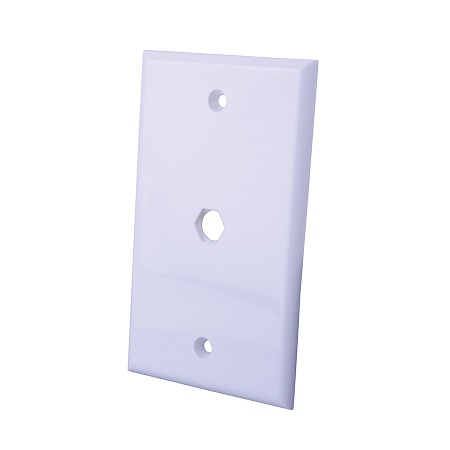 Vanco Coax Cable Feed-Thru Wall Plates