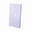 120039 Vanco Wall Plates Hex Hole Ivory