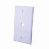 Show product details for 120040 Vanco Wall Plates Hex Hole White