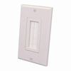 Show product details for 120815X Vanco Wall Plates Bulk Cable Brush 1 Gang Almond