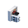 Show product details for 1216 Comelit Video riser termination terminal (End Cap) for SIMPLEBUS2 System