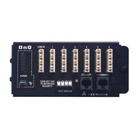 1267062-01-V1 Legrand On-Q 1 X 6 Telecom Module