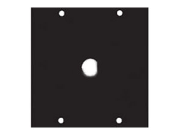 1/2BNC1 Middle Atlantic UCP Module, for 1/2" Diameter BNC Shells, Most Insulated Shells and Fuses, Fits 1 Connector