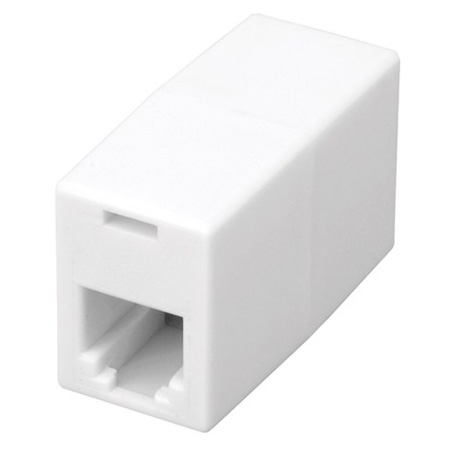 130012 Vanco Coupler In-Line Modular 4C - White