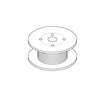 Show product details for 130033X Vanco Cord Line 26 GA 4C 50ft Ivory