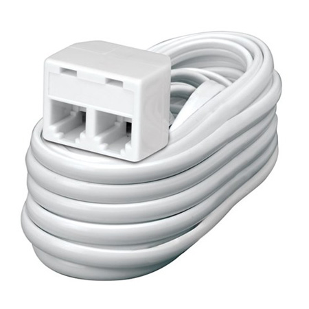 Vanco Modular Plug to Dual Modular Jack Extension