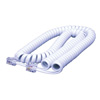 Show product details for 130046X Vanco Cord Coil Handset Modular 25ft Almond