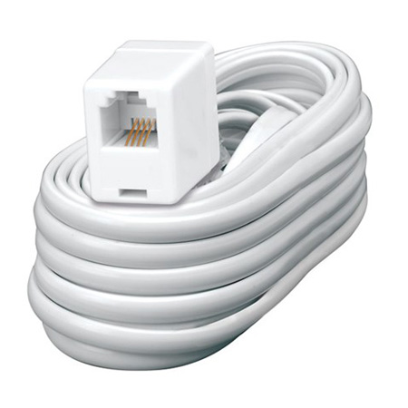 Vanco Modular Plug to Modular Jack Extension Cord