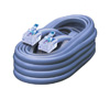 Show product details for 130054X Vanco Cord Line Modular 4C 15ft White
