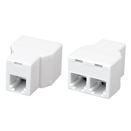 Vanco 2-Way Modular In-Line Coupler