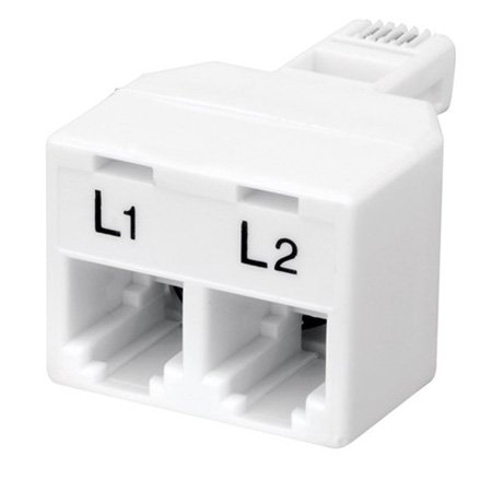 Vanco Two-Line Duplex Adapter