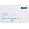 Show product details for 1451NGGNNN-100 HID 1451 MIFARE DESFire EV1 + Prox Card 1451 Standard PVC Non-Programmed (125KHz & 13.56MHz) Plain White with Gloss Finish Front Plain White with Gloss Finish Back No Printed 13.56 MHz DESFire Card Numbering No Slot Punch No Printed 125 KHz Card Numbering 100 Pack