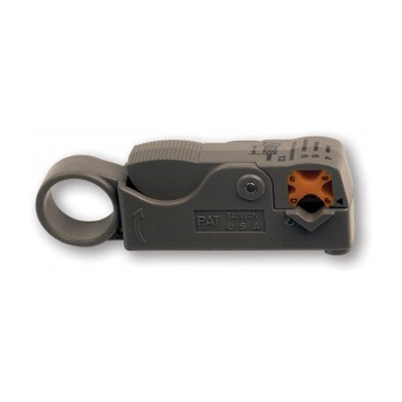 15030C Platinum Tools 2 Level Coax Stripper for RG58/59/62/6/6 Quad
