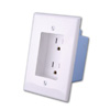 Show product details for 168922-BK Vanco Rapid Link AC Duplex Outlet Black