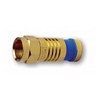 Show product details for 18020 Platinum Tools BNCRG6QCompression - GoldPlated - 25 Pack
