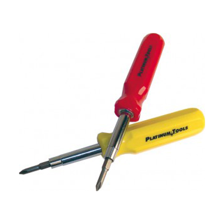 19001C Platinum Tools 6 in 1 Screwdriver