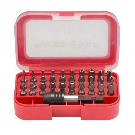 19130C Platinum Tools 30 Piece Security Bit Set