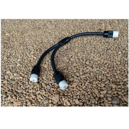 19200008 Southwire Tools and Equipment 3 Feet 50A 125/250V 6/4 Seoow Y-AD Twist Lock