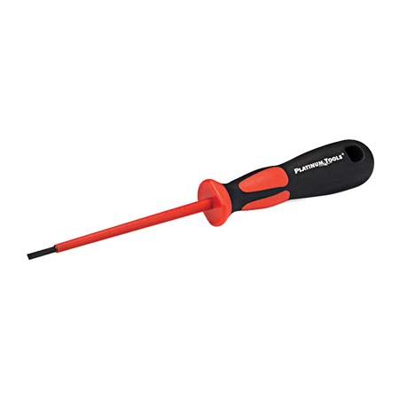 19202C Platinum Tools 1KV Insulated 3mm Slot Screwdriver