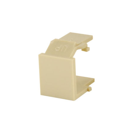 20-3101-IV Datacomm Blank Insert For Wall Plate - Ivory