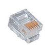 Show product details for 20-5702 Datacomm RJ12 Molded Plug for Round Cable 6 Conductor - Pack of 100