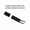 Show product details for 2020-12-AL GRI 3/8" Diameter Closed Recessed Press Fit Magnetic Contact 1/2" Gap with 12" Lead - Almond