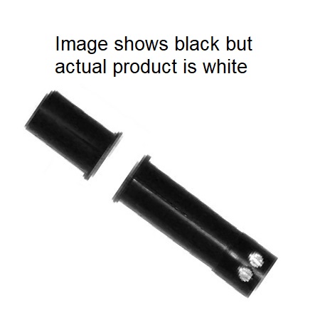 2020-T-W-GEN GRI 3/8" Diameter Closed Recessed Press Fit Magnetic Contact 1/2" Gap - White