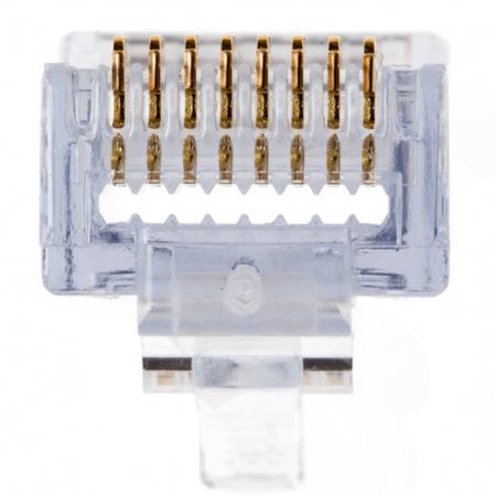 202015J Platinum Tools EZ-RJ45 Cat5e 50/50 Combo - Jar of 100