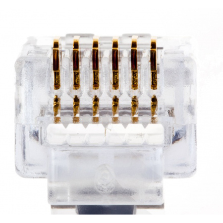 202026J Platinum Tools EZ-RJ12/11 Connector - Jar of 100