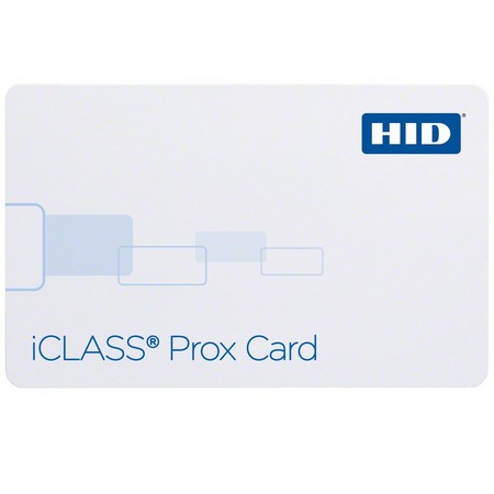 HID 202x iCLASS + Prox Card 13.56 MHz iClass Smart Card