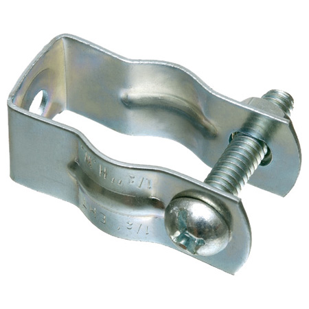 2040-100 Arlington Industries 4" Pipe Hangers (w/ Bolt and Nut) - Pack of 100