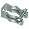 Show product details for 2040-100 Arlington Industries 4" Pipe Hangers (w/ Bolt and Nut) - Pack of 100
