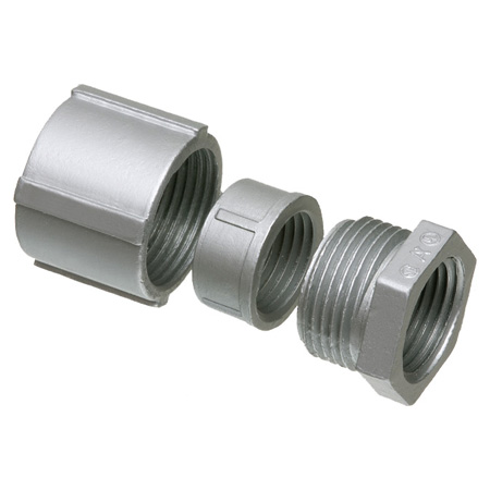 207-5 Arlington Industries  3" 3-Piece Coupling - Pack of 5