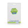 Show product details for 2080PGSMV-100 HID 208 iCLASS Clamshell Card 1k Bits (256 Bytes) with 2 Application Areas Programmed iClass Plain White with Gloss FInish Front Base with Molded HID Logo Back Sequential Matching Internal/External Inkjetted Verical Slot Punch - 100 Pack