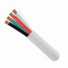 Show product details for 209-2318 Vertical Cable 16 AWG 4 Conductors Stranded Bare Copper CMR/CL3 Non-Plenum Audio Cable - 1000' Spool - White