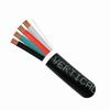 Show product details for 209-2321/DB Vertical Cable 14 AWG 4 Conductors Stranded Bare Copper Non-Plenum Direct Burial Audio Cable - 500' Pull Box - Black