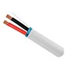 Show product details for 211-162/S/P/WH Vertical Cable 16 AWG 2 Conductors Shielded Stranded Bare Copper CMP/CL3P Plenum Audio/Security Cable - 1000' Pull Box - White