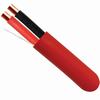 216-142/R/RD Vertical Cable 14 AWG 2 Conductors Unshielded Solid Bare Copper FPLP Non-Plenum Fire Alarm Cable - 1000' Spool - Red