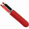 Show product details for 216-142/S/P/RD Vertical Cable 14 AWG 2 Conductors Unshielded Solid Bare Copper Plenum Alarm Cable - 1000' Spool - Red