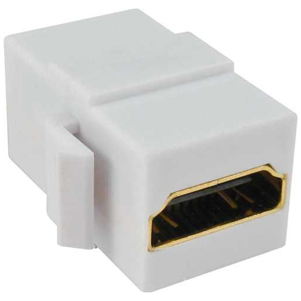Vertical Cable HDMI Keystone Couplers
