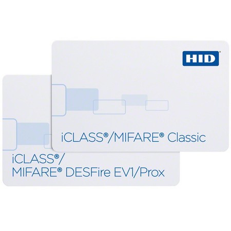 HID 252, 262 & 263 iCLASS + MIFARE Classic or MIFARE DESFire EV1 + Prox