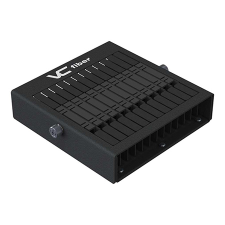 265-CAS10-L12A2 Vertical Cable 265-CAS10 Series 12-Fiber Up to 144 Splices/Fibers Fiber Optic Array Splice Cassette