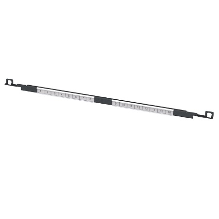 266-LBL00-A0A2B Vertical Cable T2P Identification Panel Zero-U Rack Mount Third X 2 POS