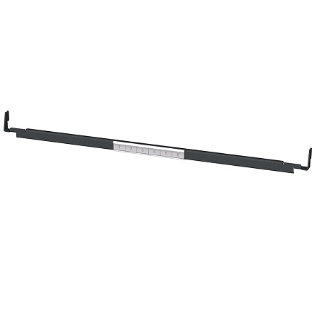 266-LBL00-A1A1A Vertical Cable T4P Identification Panel Zero-U Rack Mount Third X 4 POS