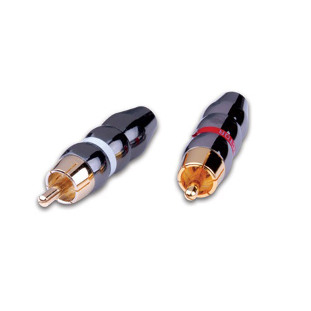 Vanco Gold Plated Premium RCA Plugs