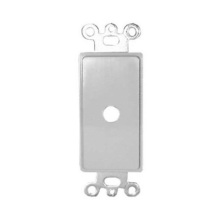 280311X Vanco Wall Plate Decor Inserts 1 Port Ivory