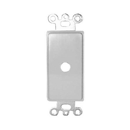 280318X Vanco Wall Plate Decor Inserts 8 Port Ivory